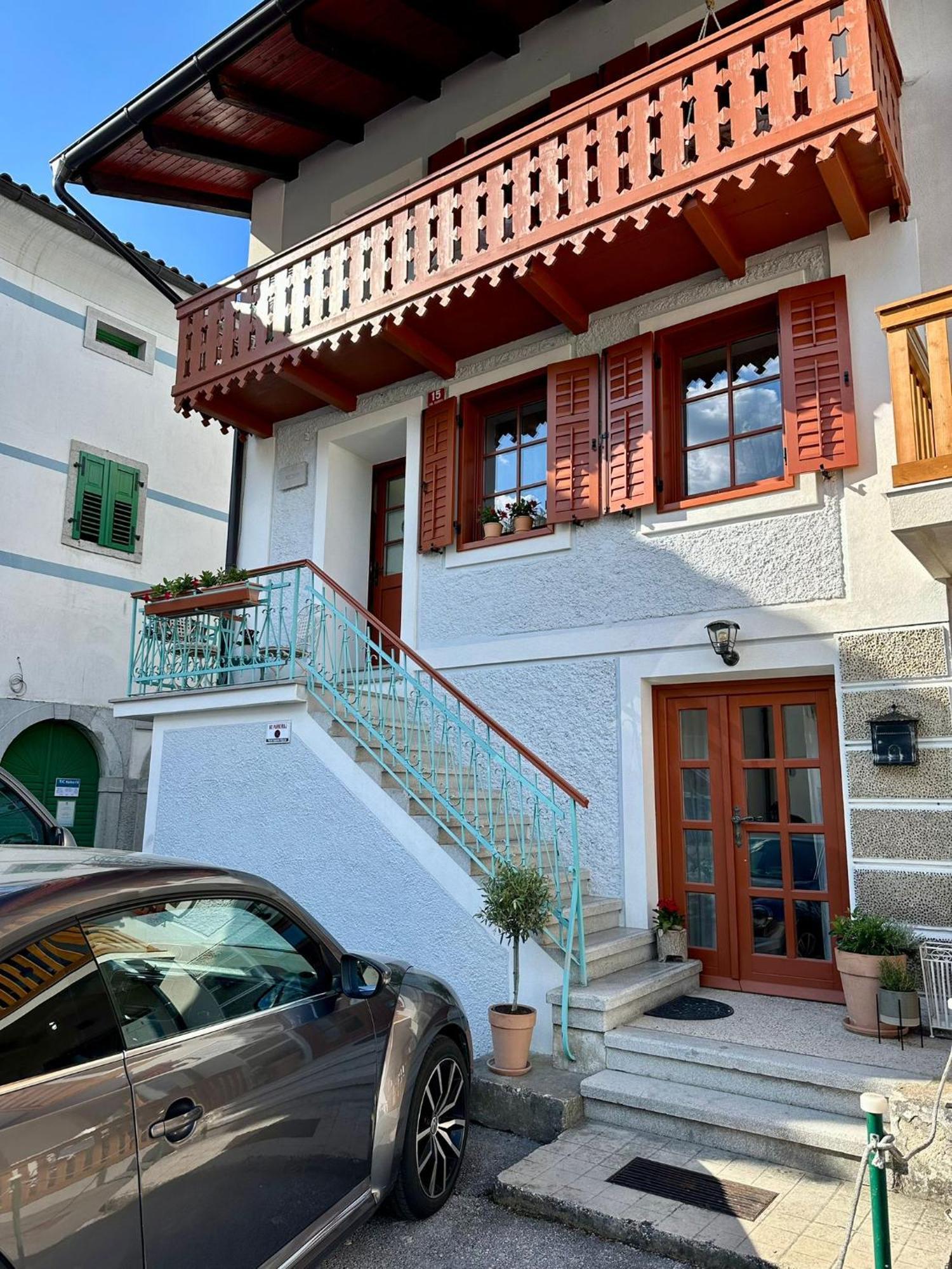 Villa Hisa Rejmr With Private Parking Kobarid Esterno foto